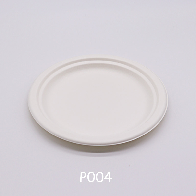 Jednorázová 6palcová Bagasse Pulp Plate